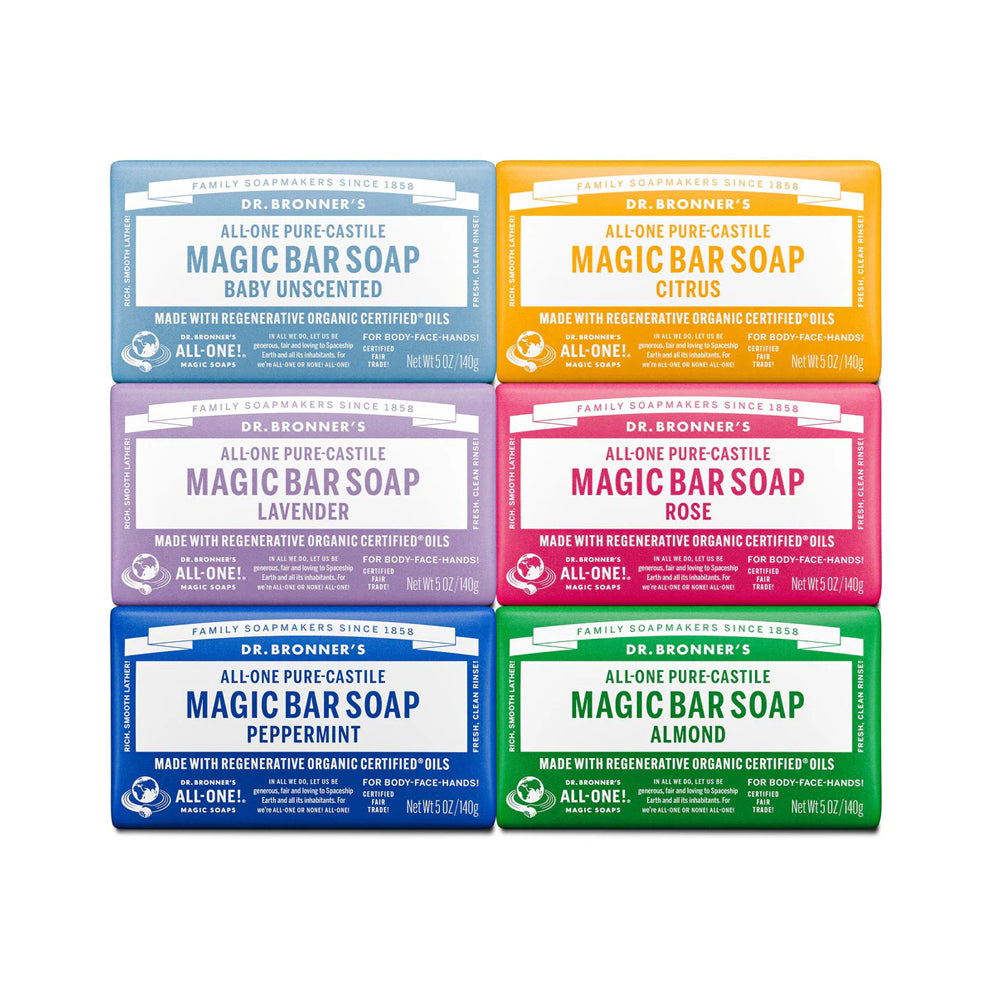 Magic Bar Soap Variety Pack – Dr. Bronner's