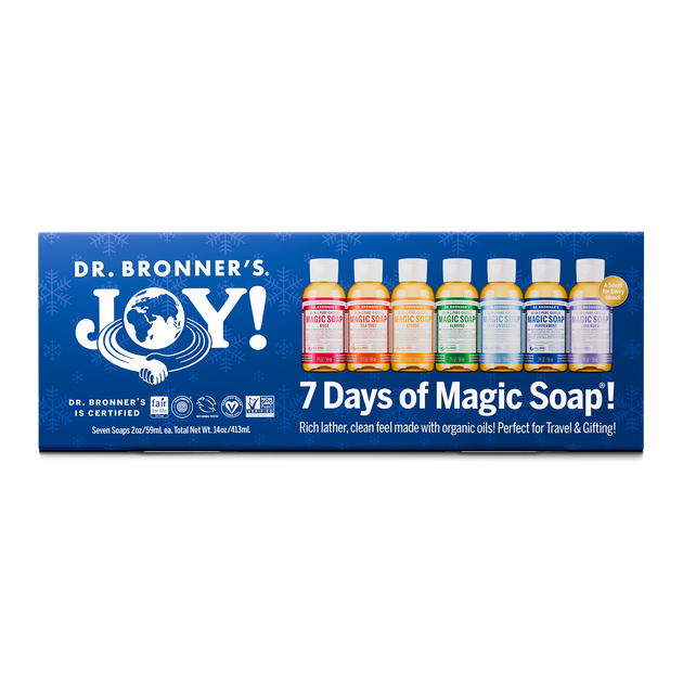 Magic Soap 7 Day Countdown Calendar | Dr. Bronner's