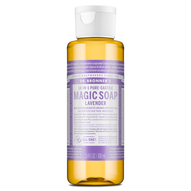 Dr. Bronner's Pure-Castile Liquid Soap Lavender
