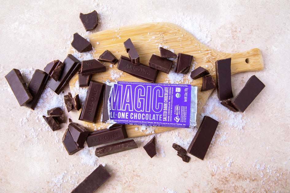 Dr. Bronner's Magic AllOne Chocolate Bars Dark & Oat Milk