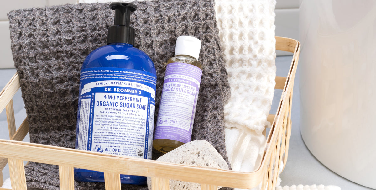 What Is Sugar Soap? How Is It Different from Castile Soap? Dr. Bronner