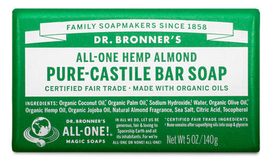 Almond - Pure-Castile Bar Soap - almond-pure-castile-bar-soap