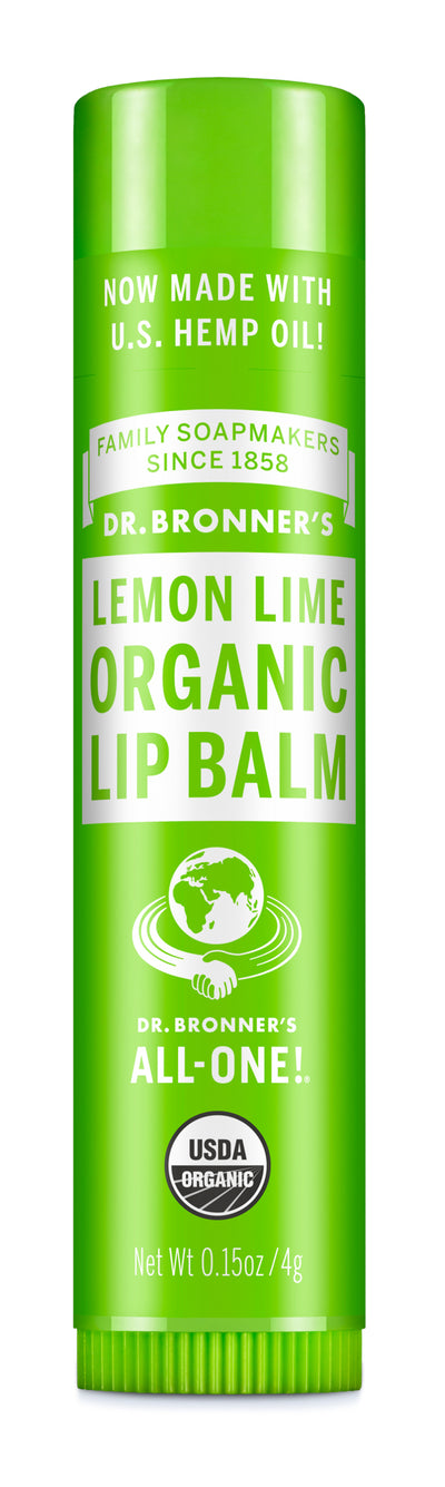 Lemon Lime - Organic Lip Balms - lemon-lime-organic-lip-balms