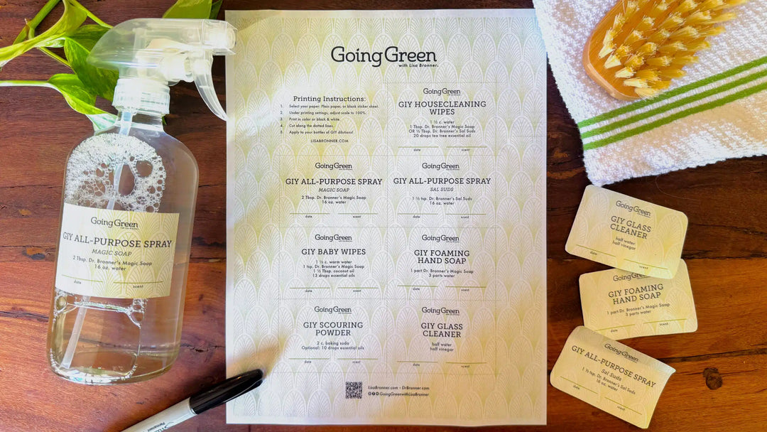 GIY Recipe Labels