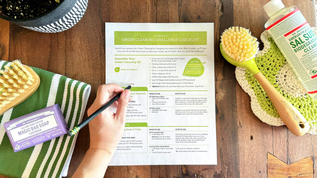Take the Green Cleaning Challenge