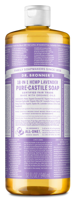 Lavender - Pure-Castile Liquid Soap