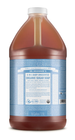 Unscented - Organic Sugar Soaps