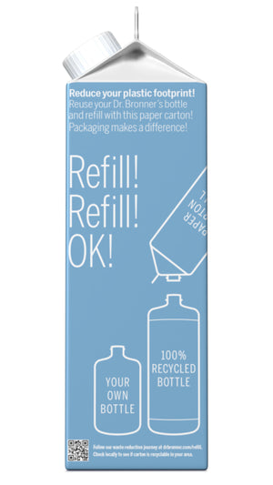 Baby Unscented - Pure-Castile Liquid Soap Refill