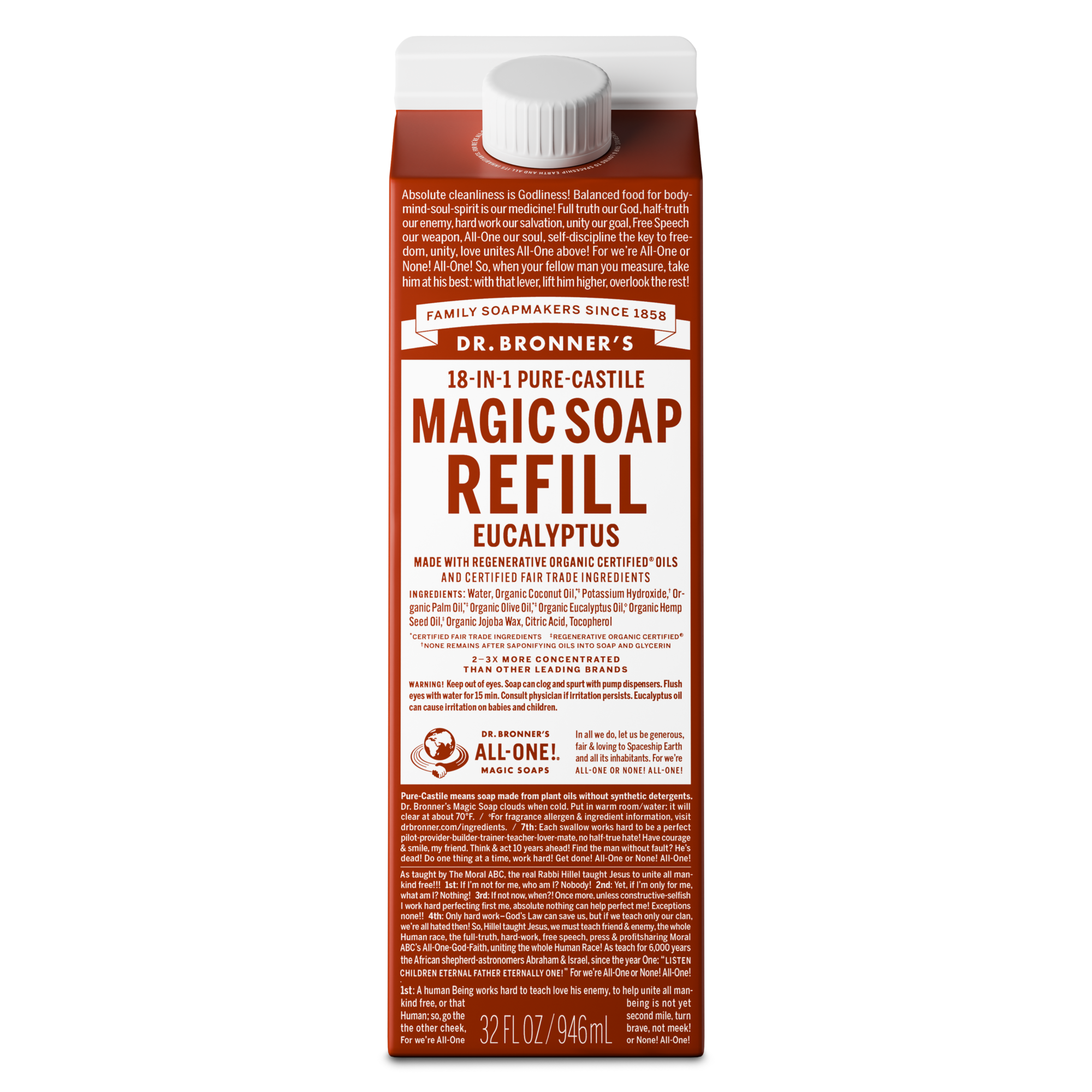 Eucalyptus - Pure-Castile Magic Soap Refill