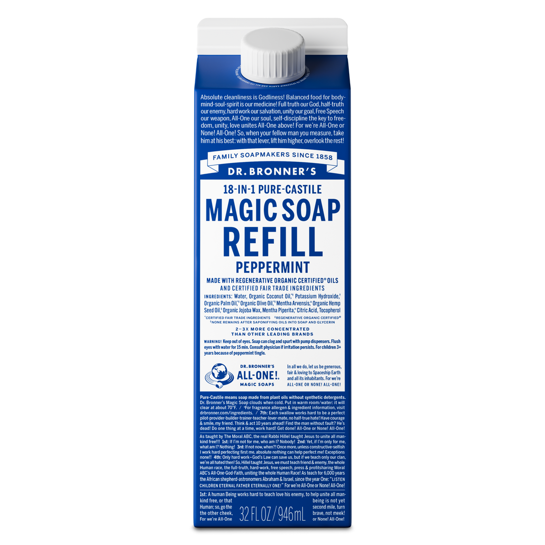 Pure-Castile Magic Soap Refill