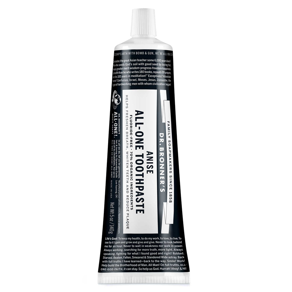 Fluoride-free Anise Toothpaste, 70% Organic | Dr. Bronner's