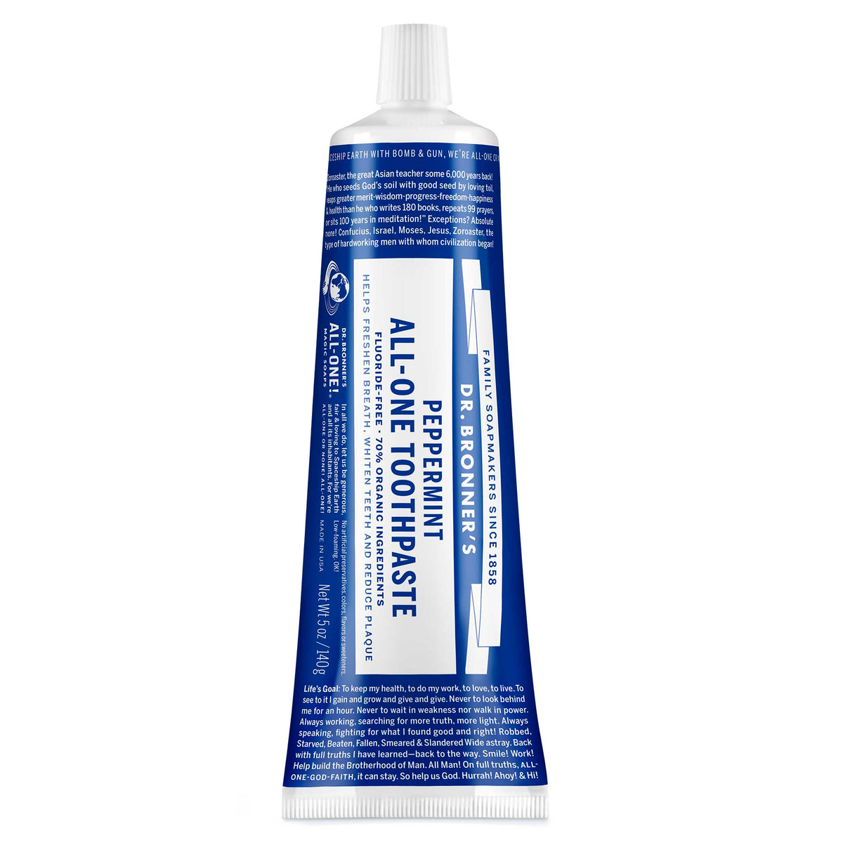ALL-ONE TOOTHPASTE Peppermint [5 oz]