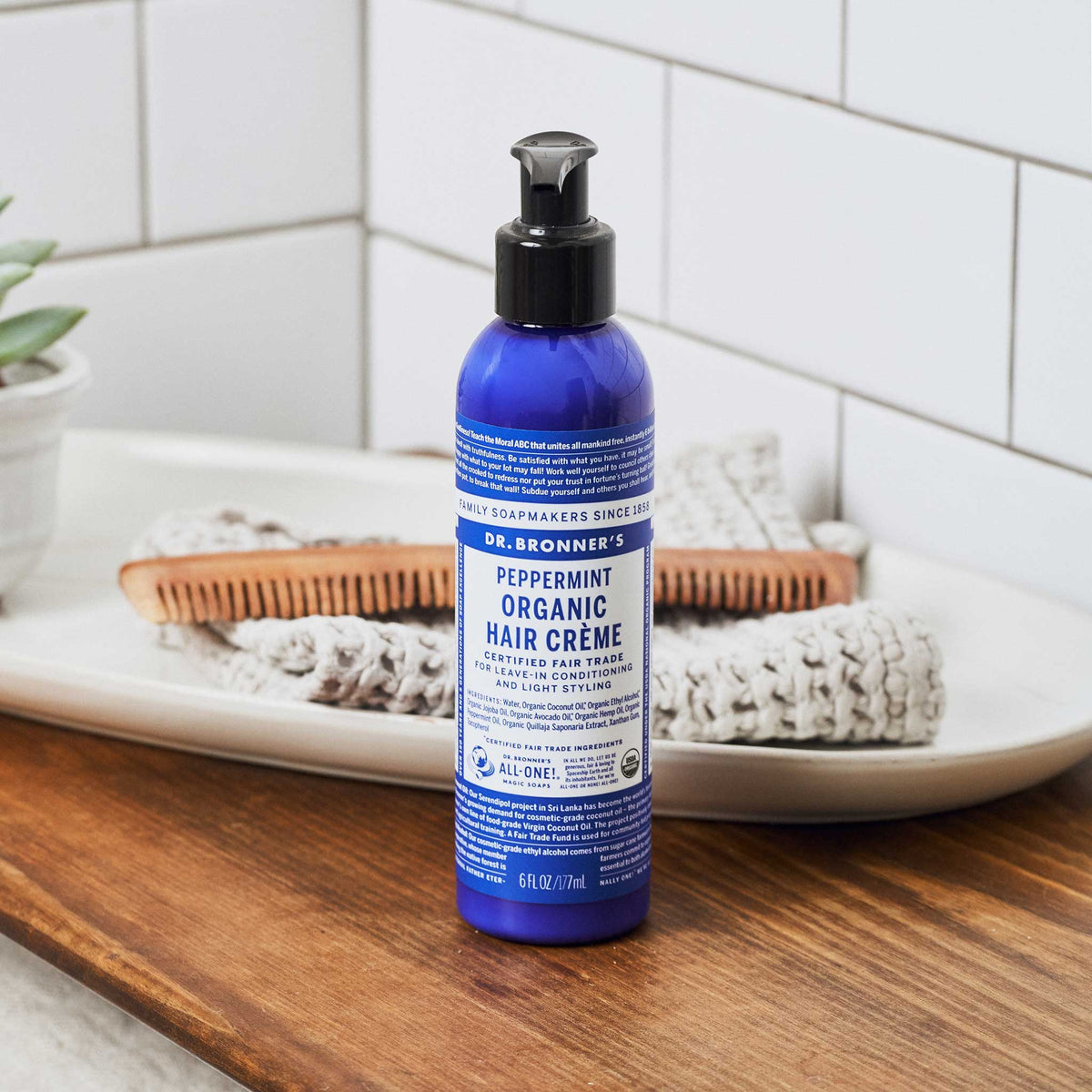 ORGANIC Hair Creme Peppermint [6 oz]