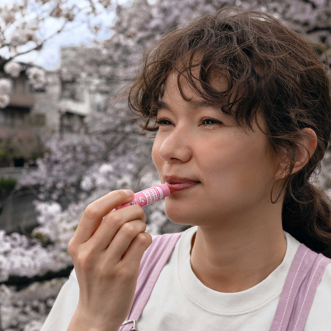 ORGANIC LIP BALM Cherry Blossom [.15 oz]