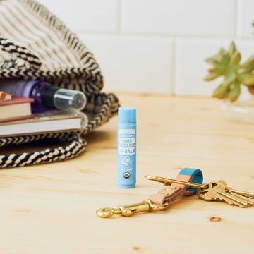 ORGANIC LIP BALM Naked Unscented [.15 oz]