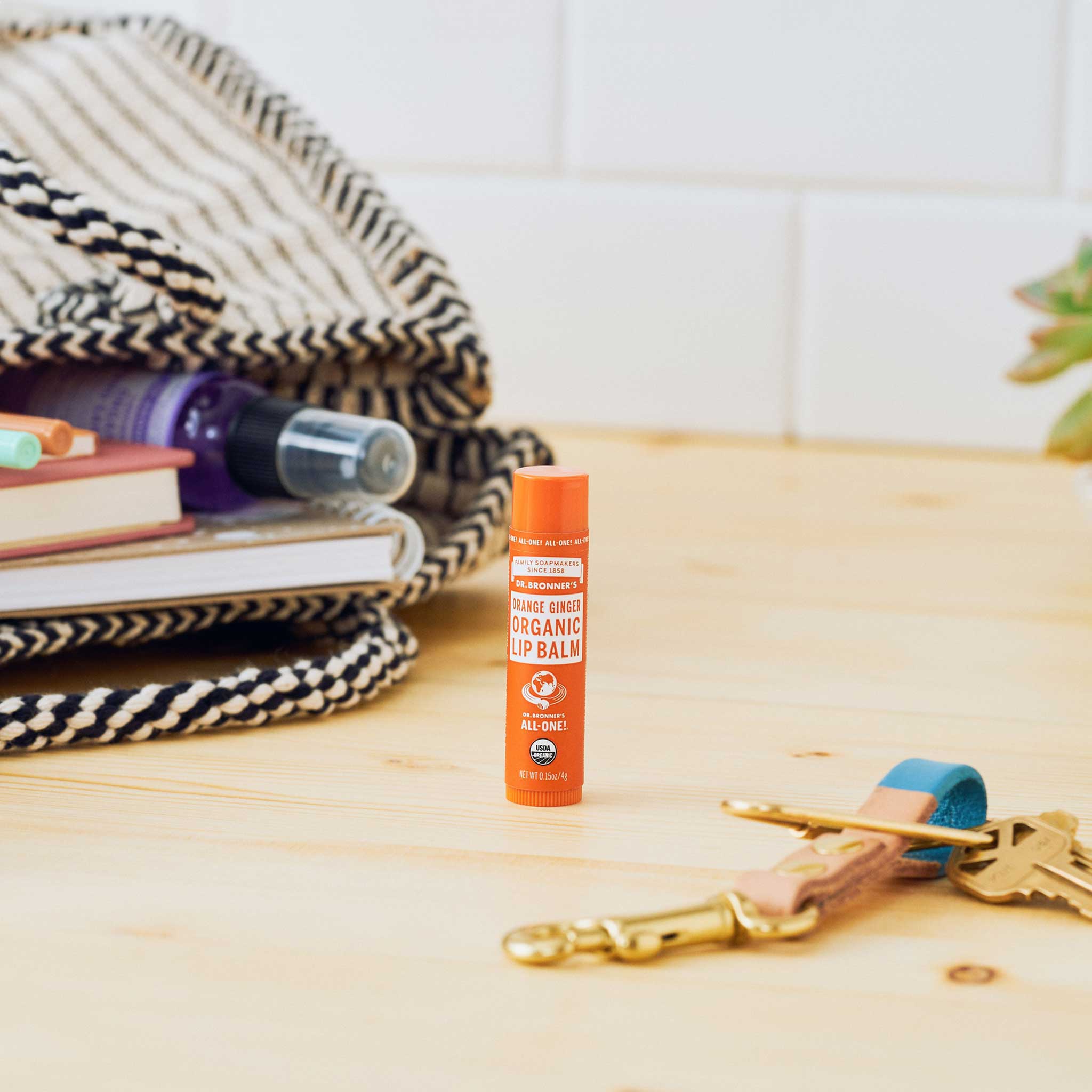 Organic Orange Ginger Lip Balm | Dr. Bronner's