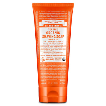 ORGANIC SHAVING SOAP Tea Tree [7 oz]