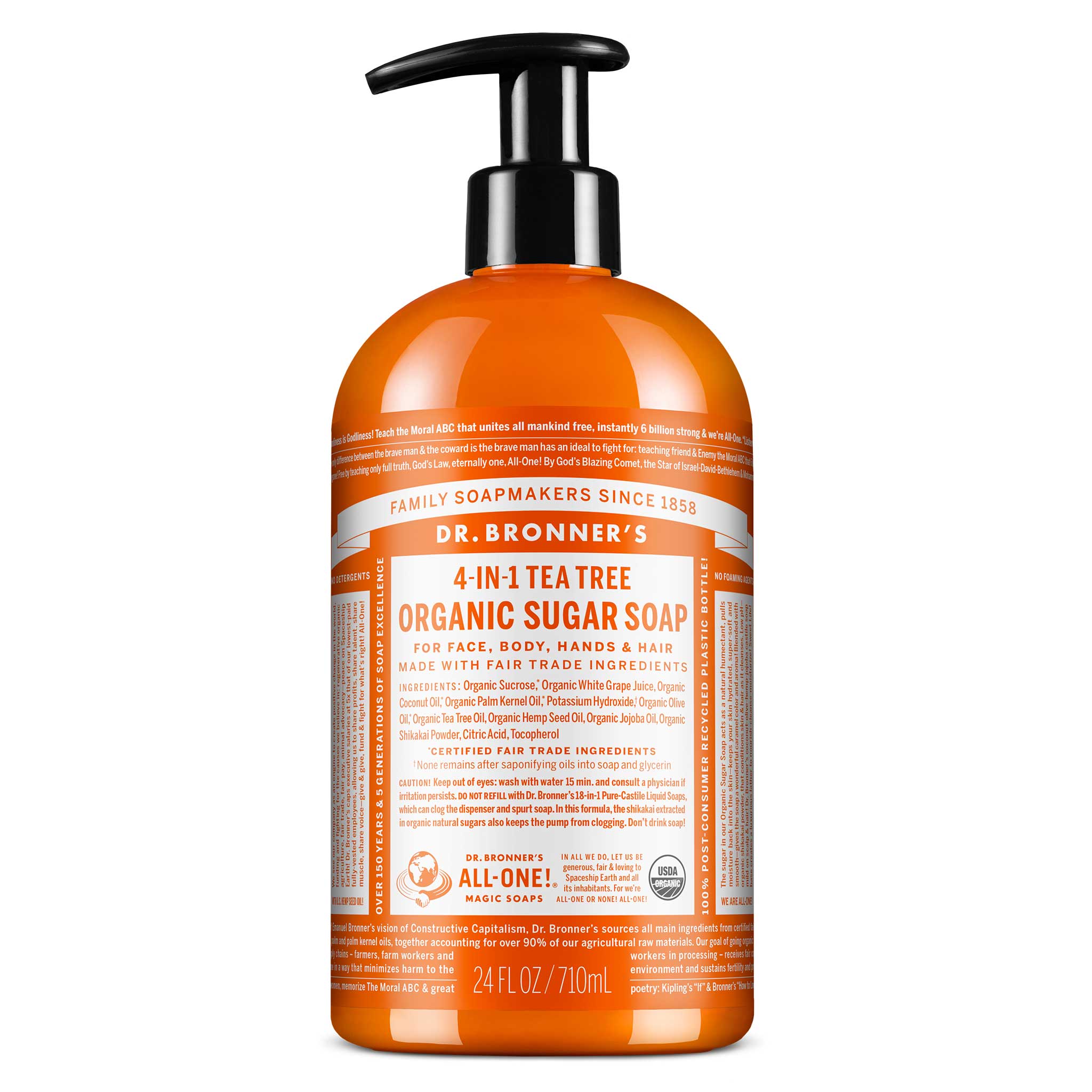 Dr. Bronner's Sugar Soap - Thumbnail 3