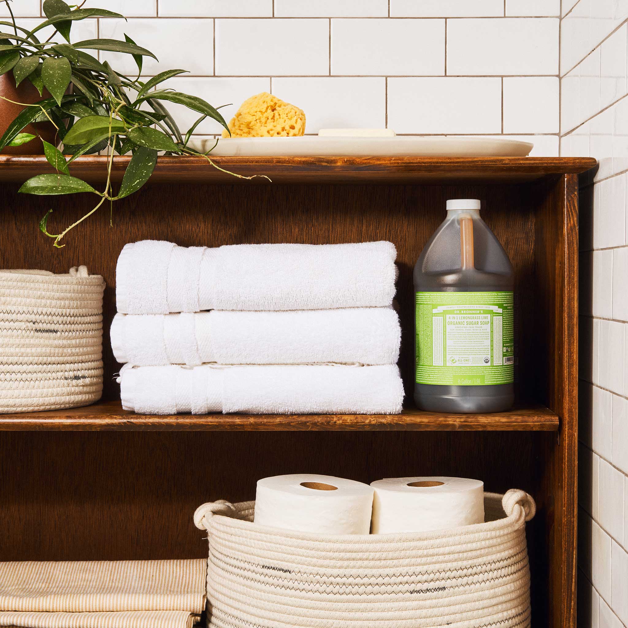 Organic Lemongrass Sugar Soaps | Dr. Bronner's
