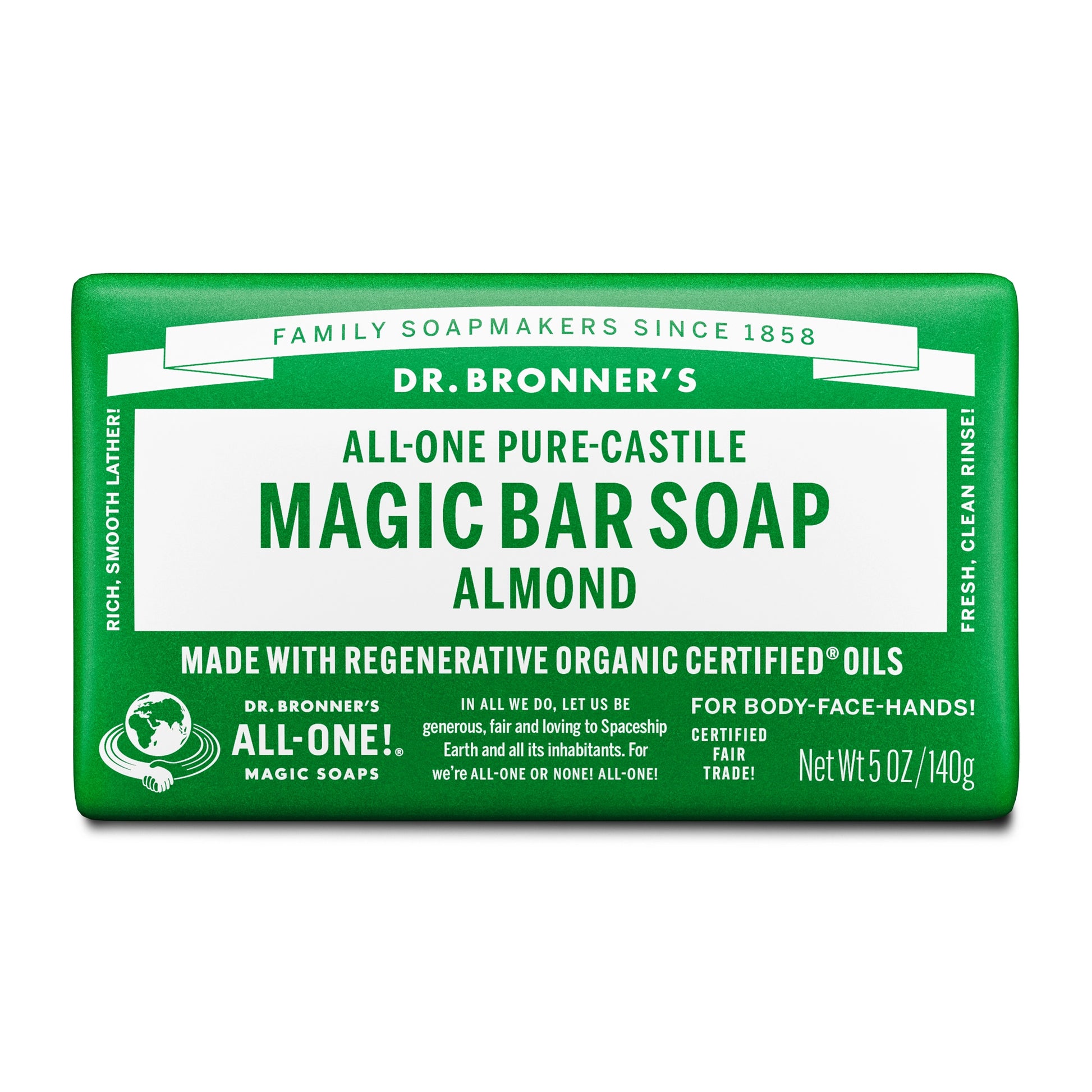 12 Non-Toxic Bar Soaps 2 https://www.drbronner.com/cdn/shop/files/dr-bronners-pure-castile-bar-soap-5oz-almond-1.webp?v=1748886743&width=1946