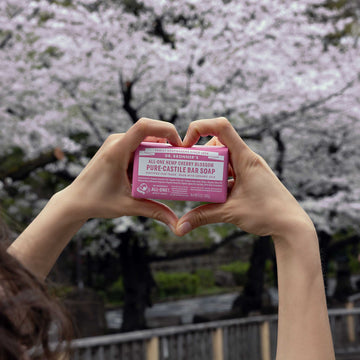 PURE-CASTILE BAR SOAP Cherry Blossom [5 oz]