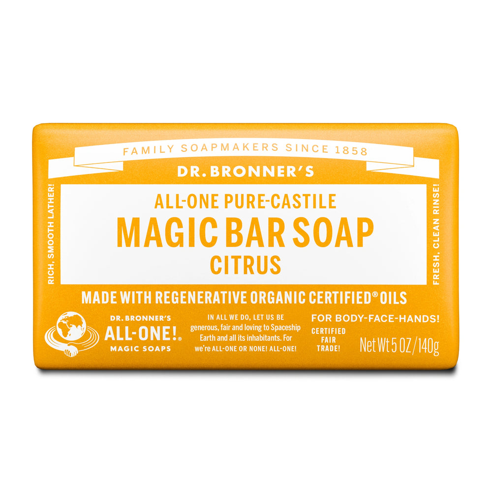 PURE-CASTILE BAR SOAP Citrus [5 oz]