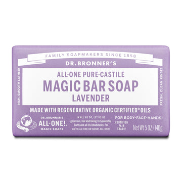 PURE-CASTILE BAR SOAP Lavender [5 oz]