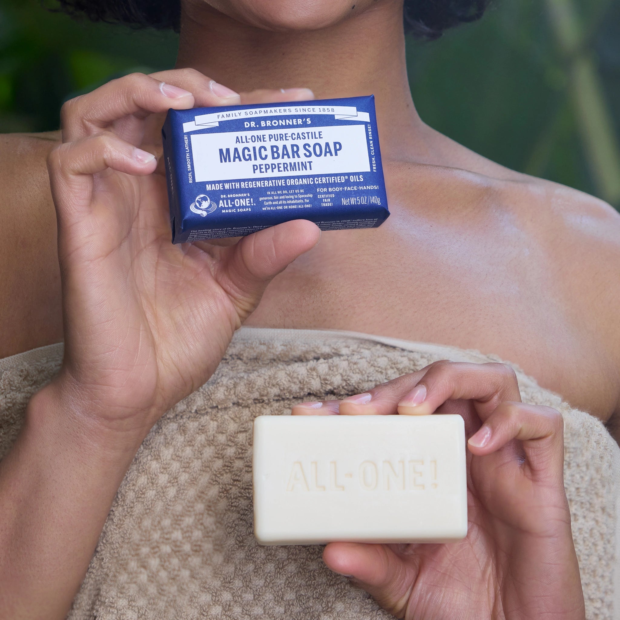 Dr. Bronner's Pure-Castile Bar Soap