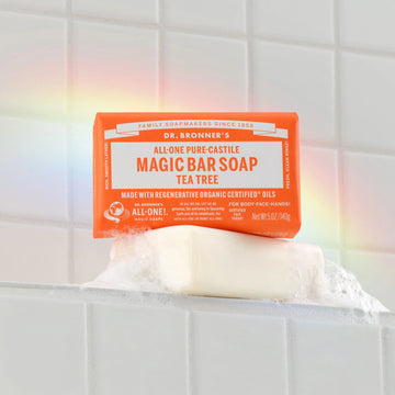 PURE-CASTILE BAR SOAP Tea Tree [5 oz]