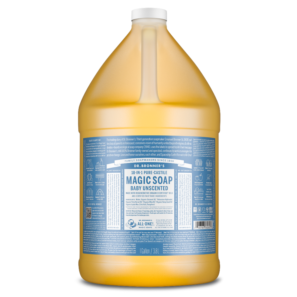 1 Gallon Unscented Castile Soap