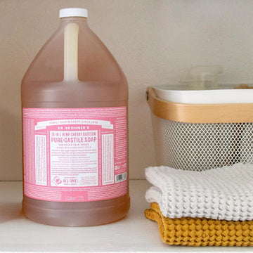 PURE-CASTILE LIQUID SOAP Cherry Blossom [1 Gallon]