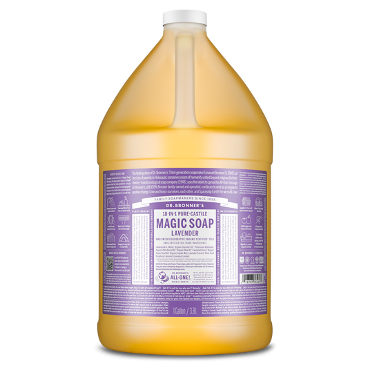 PURE-CASTILE LIQUID SOAP Lavender [1 Gallon]