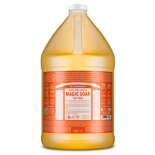 PURE-CASTILE LIQUID SOAP Tea Tree [1 gallon]