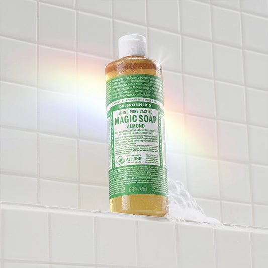 PURE-CASTILE LIQUID SOAP Almond [16 oz]