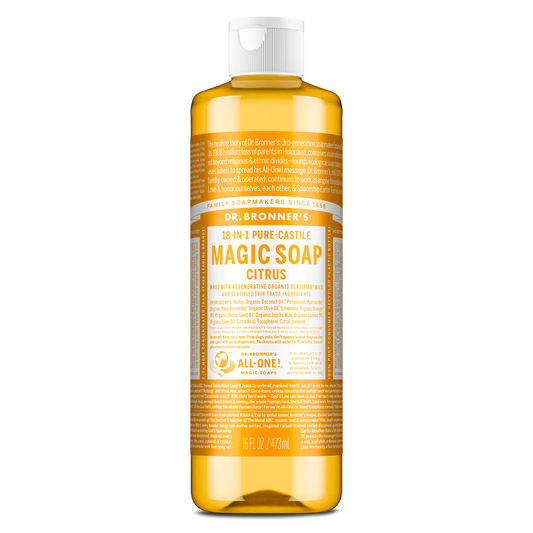 PURE-CASTILE LIQUID SOAP Citrus [16 oz]