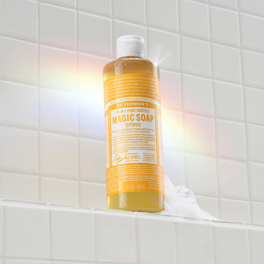 Buy Citrus Castile Soap - Liquid Wash for Face, Body, Home & More
