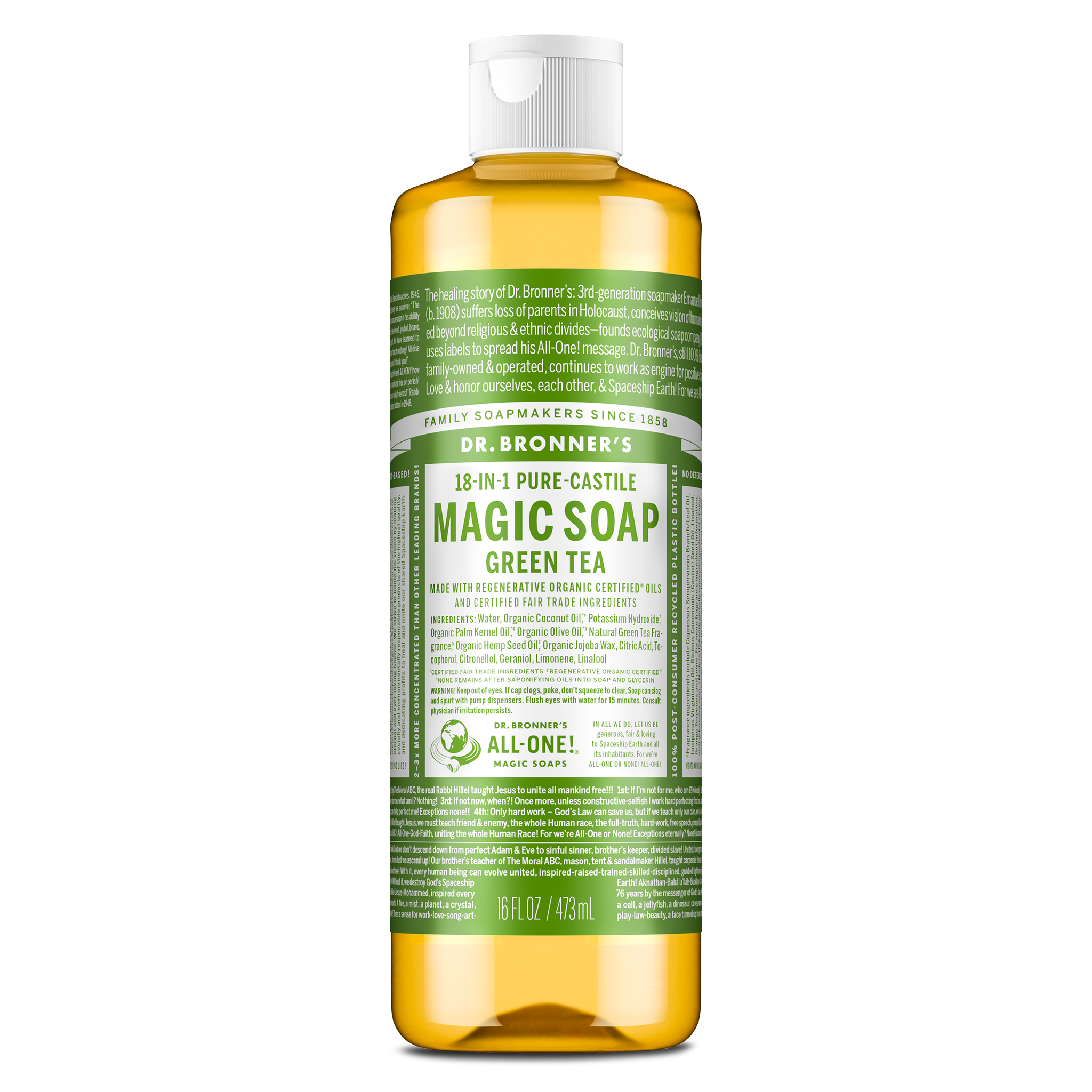 Doctor Bronner's Green Tea Soap