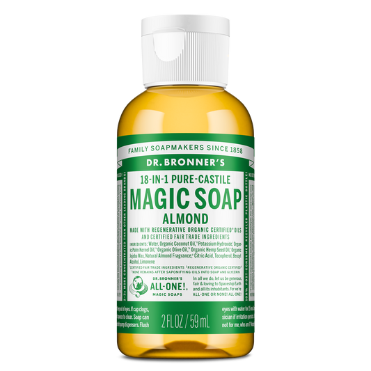 PURE-CASTILE LIQUID SOAP Almond [2 oz]