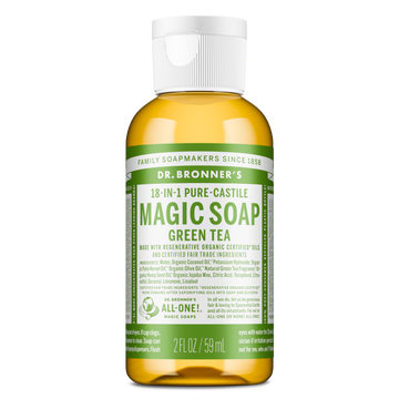 PURE-CASTILE LIQUID SOAP Green Tea [2 oz]
