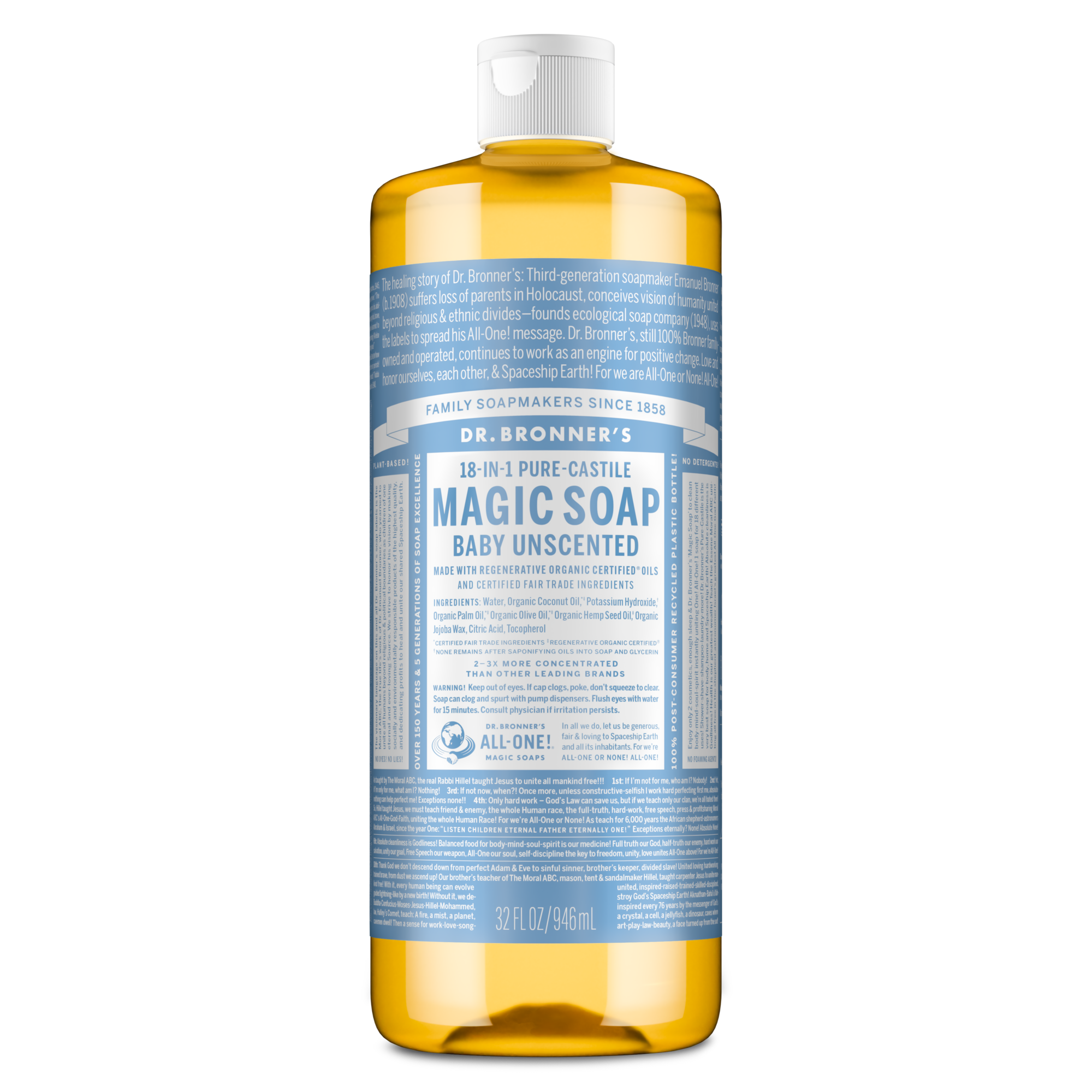 Unscented - Pure-Castile Magic Soap