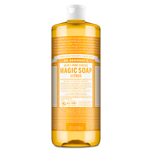 Buy Citrus Castile Soap - Liquid Wash for Face, Body, Home & More