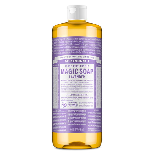 PURE-CASTILE LIQUID SOAP Lavender [32 oz]