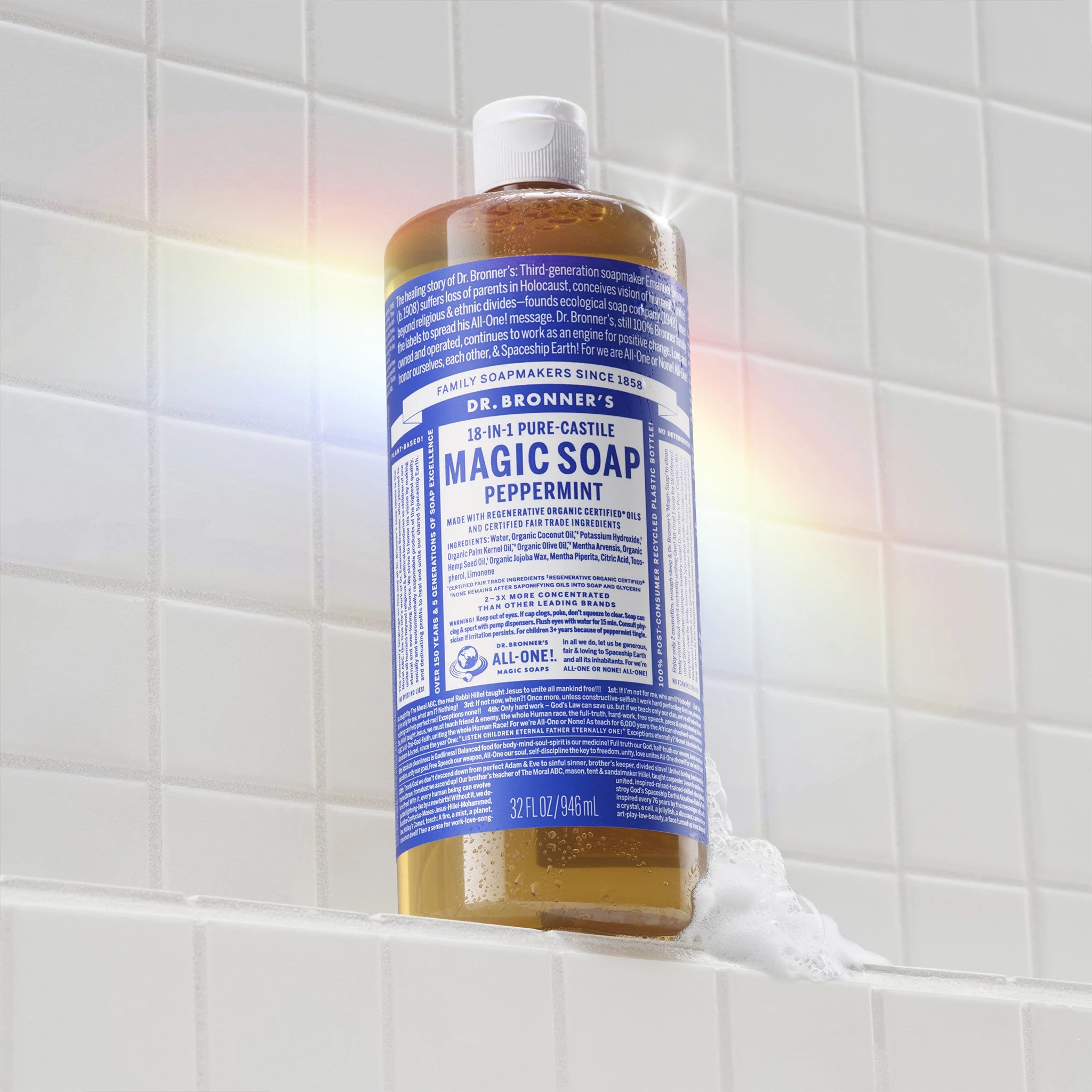 Dr. Bronner's Pure-Castile Liquid Soap (32 oz)