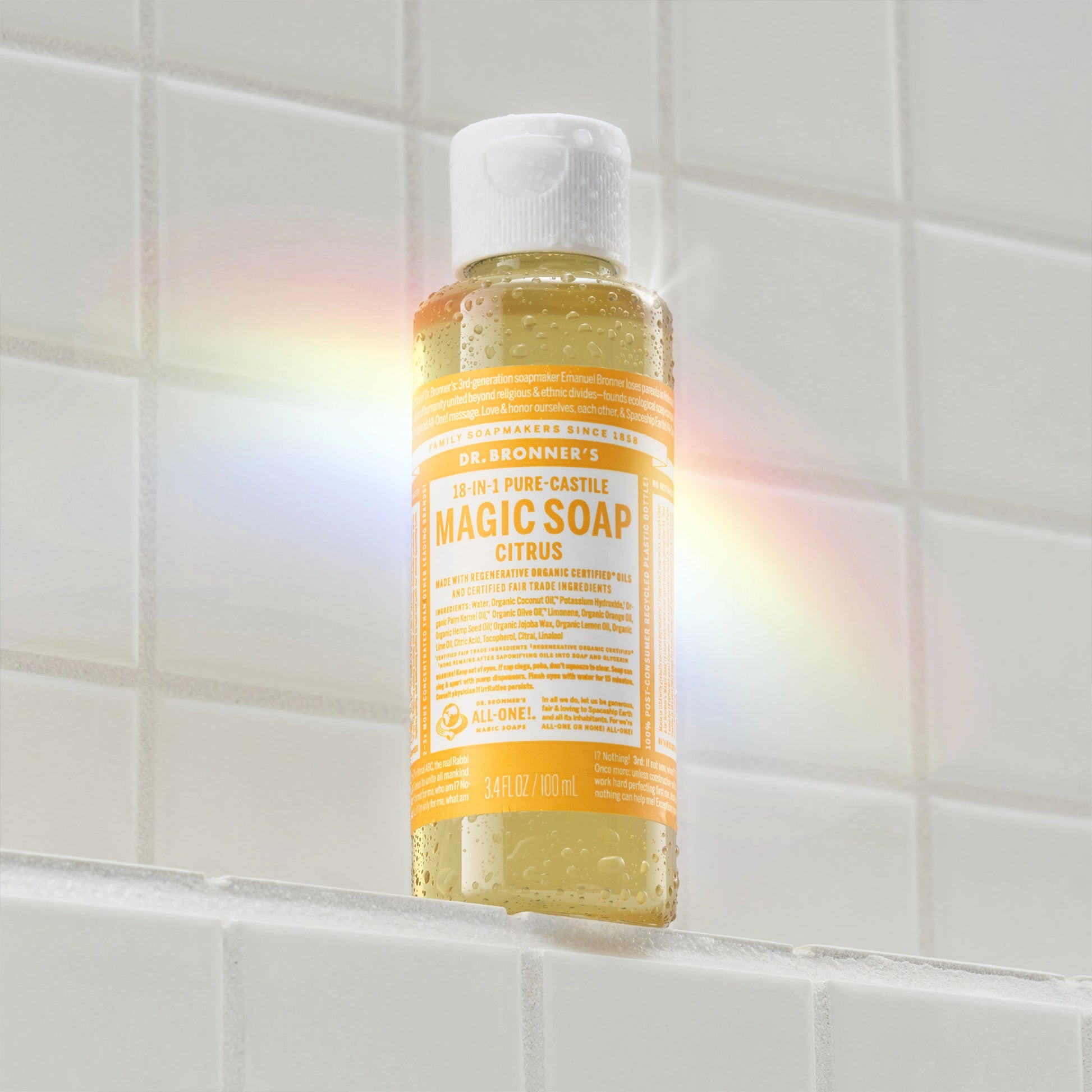 PURE-CASTILE LIQUID SOAP Citrus [3.4 oz]