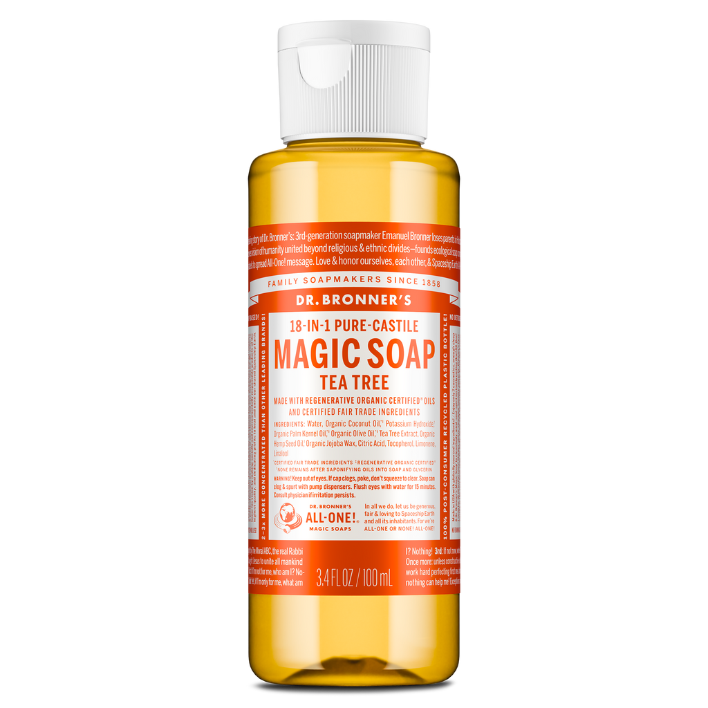 Buy Tea Tree Castile Soap - Liquid Wash for Face, Body, Home
