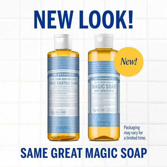 PURE-CASTILE LIQUID SOAP Unscented [8 oz]