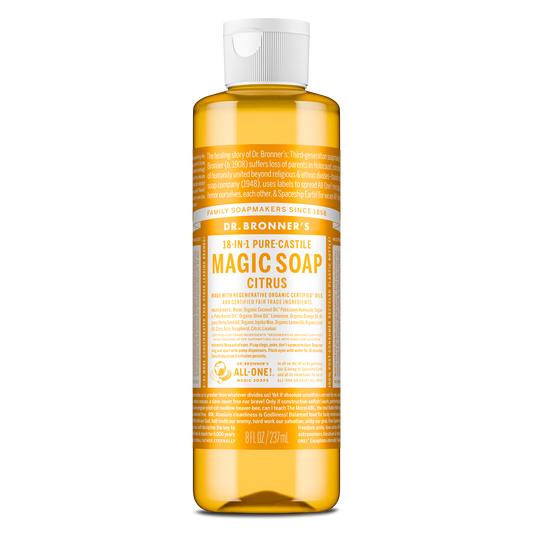 PURE-CASTILE LIQUID SOAP Citrus [8 oz]