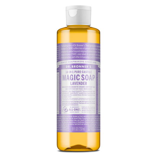 PURE-CASTILE LIQUID SOAP Lavender [8 oz]
