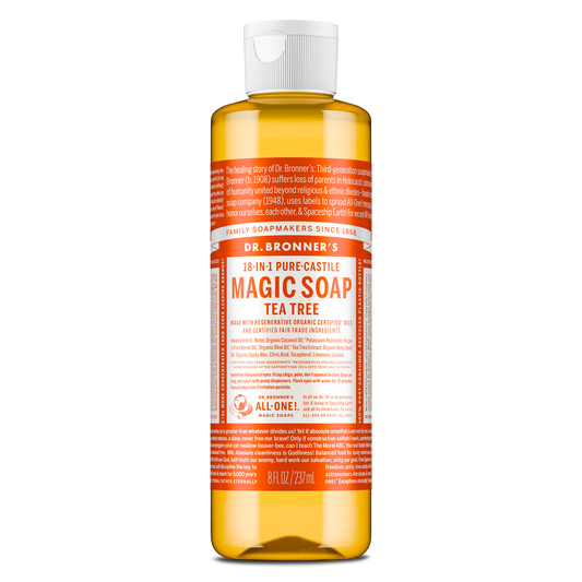 PURE-CASTILE LIQUID SOAP Tea Tree [8 oz]