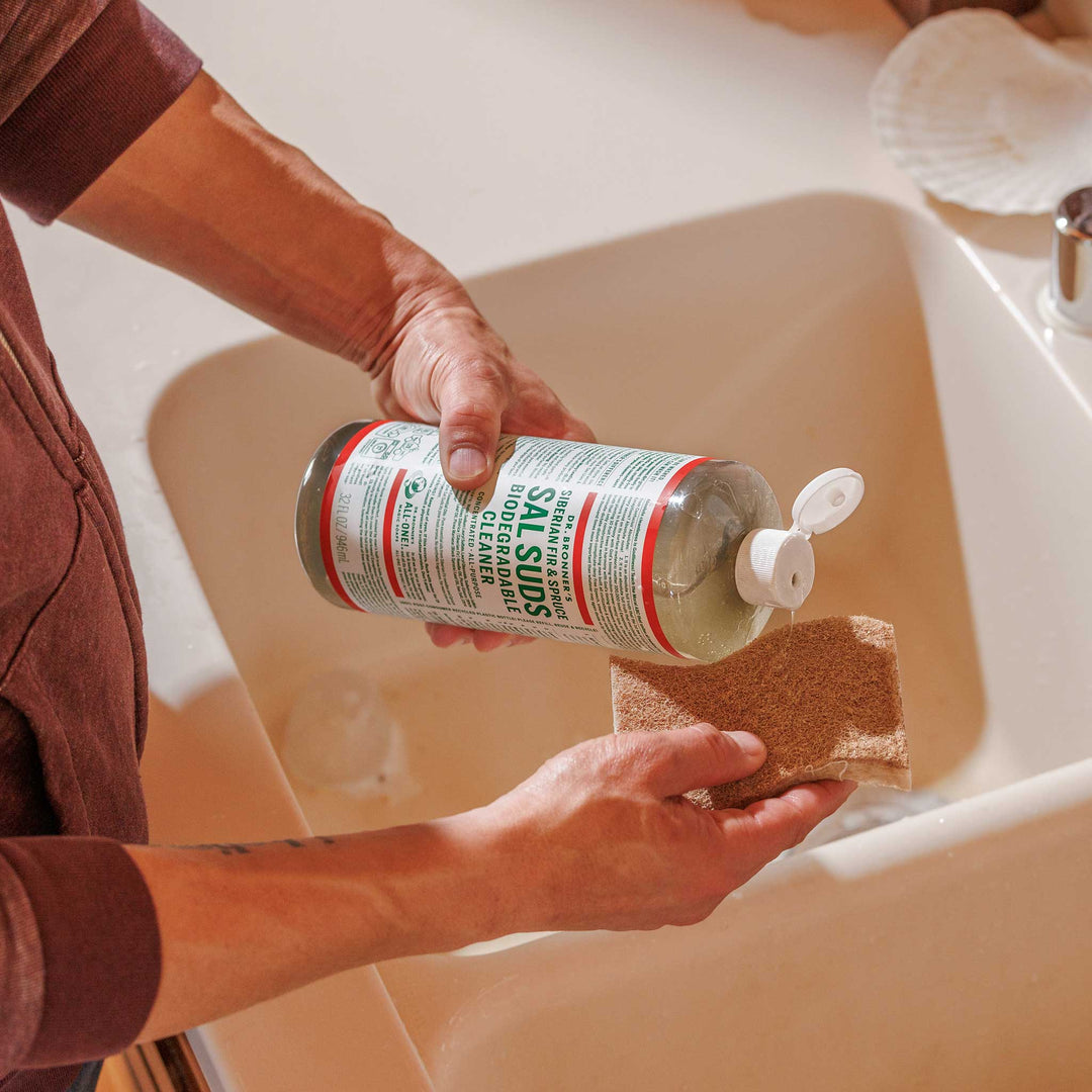 dr bronner's garden spray 1 Gallon - Sal Suds, All Purpose Cleaner